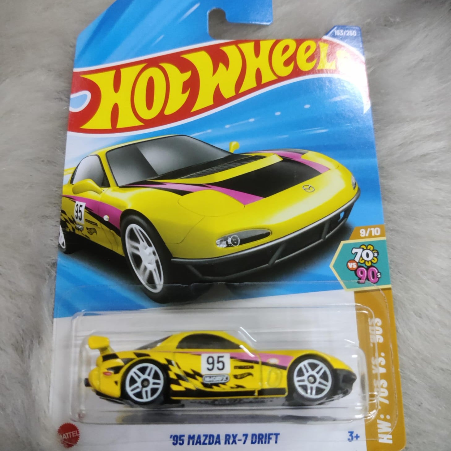Hot Wheels Rare Vehicle Exclusive Collection - '95 Mazda Rx-7 Drift
