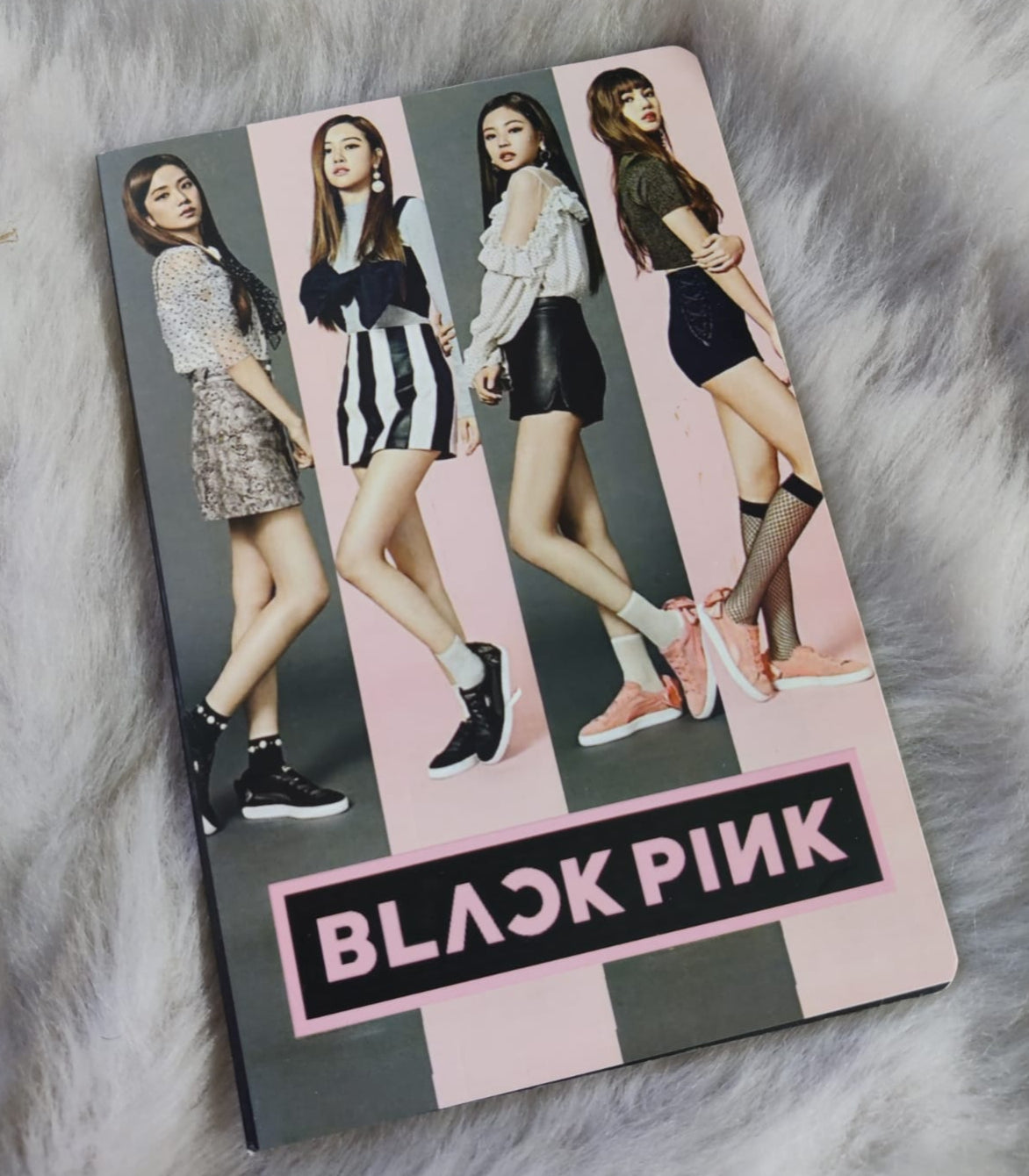 Black Pink Soft Cover Notebook