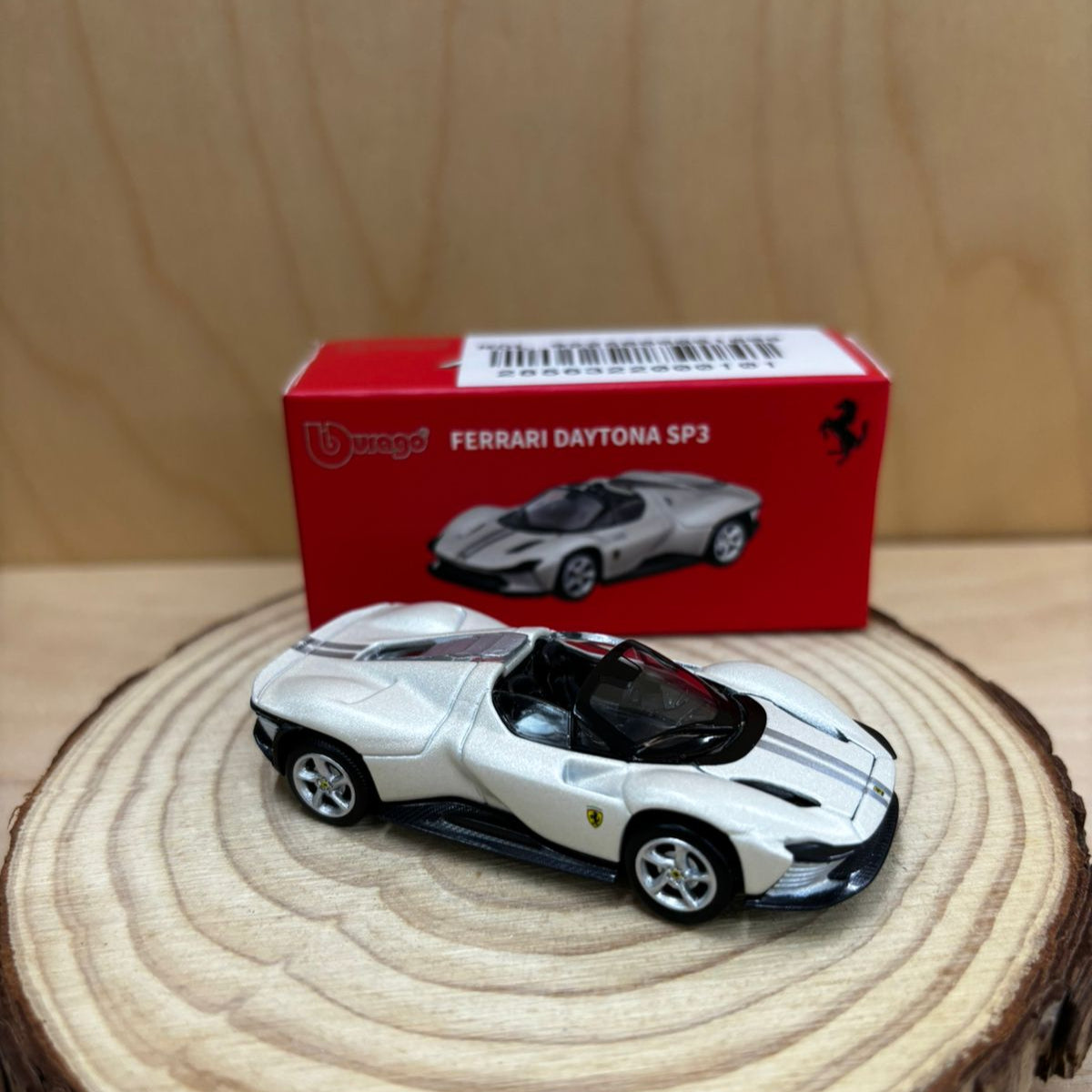 Official Bburago Ferrari Daytona SP3 - 1 : 64 Diecast Scale Model