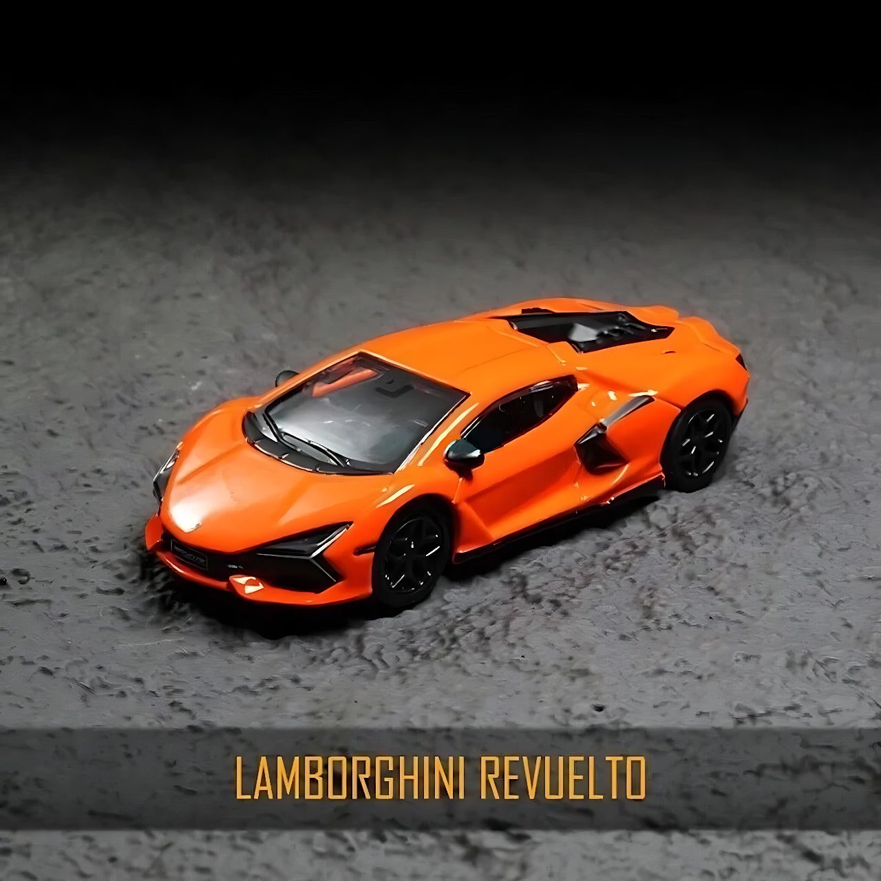 Official Bburago Lamborghini Revuelto Orange - 1 : 64 Diecast Scale Model