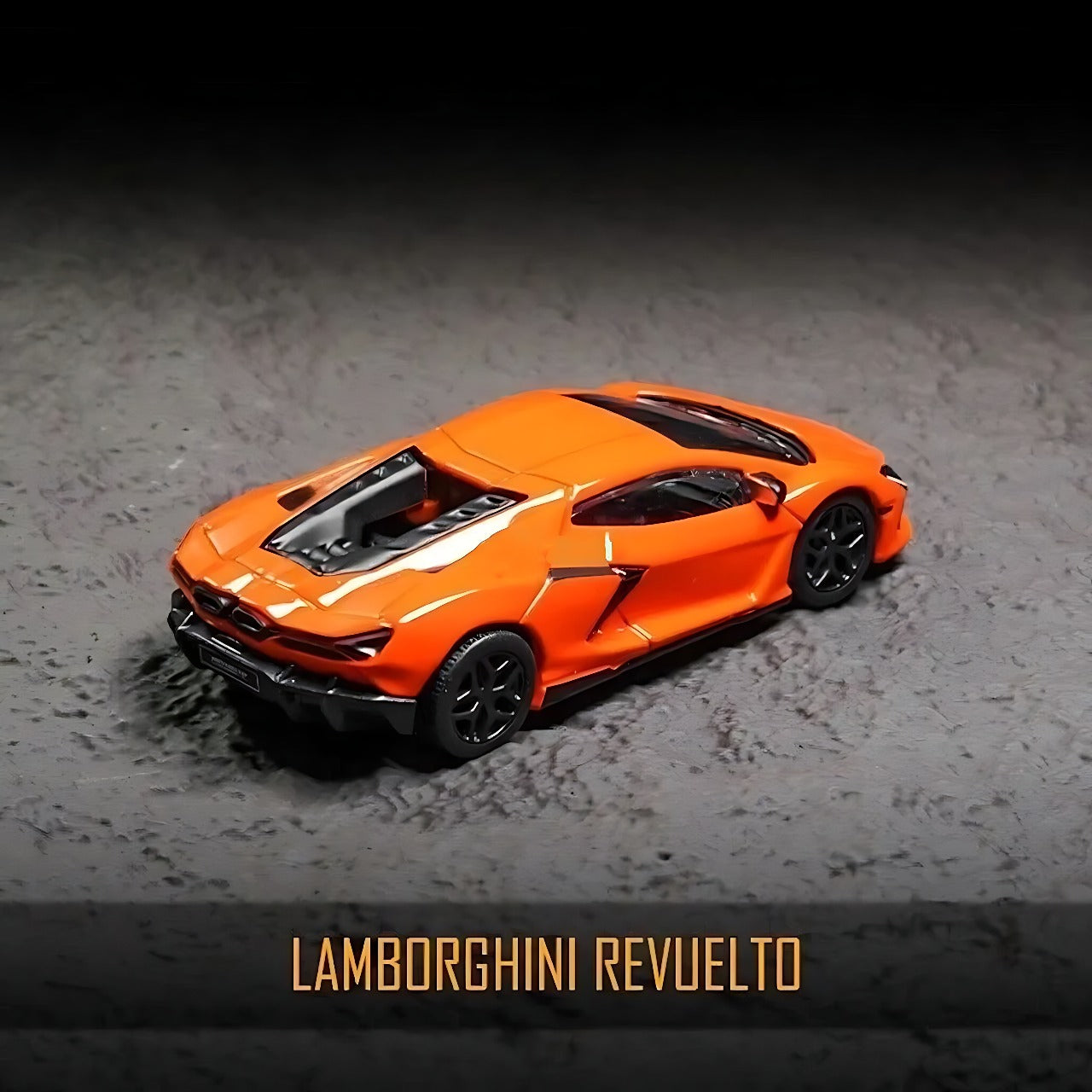 Official Bburago Lamborghini Revuelto Orange - 1 : 64 Diecast Scale Model