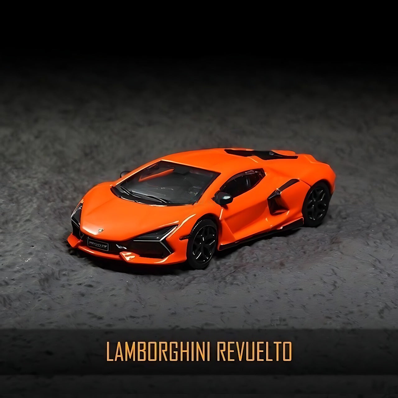 Official Bburago Lamborghini Revuelto Orange - 1 : 64 Diecast Scale Model