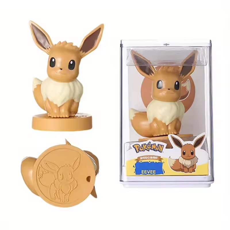 Pokemon Official Figure Plus Stamp Series Set of 9
