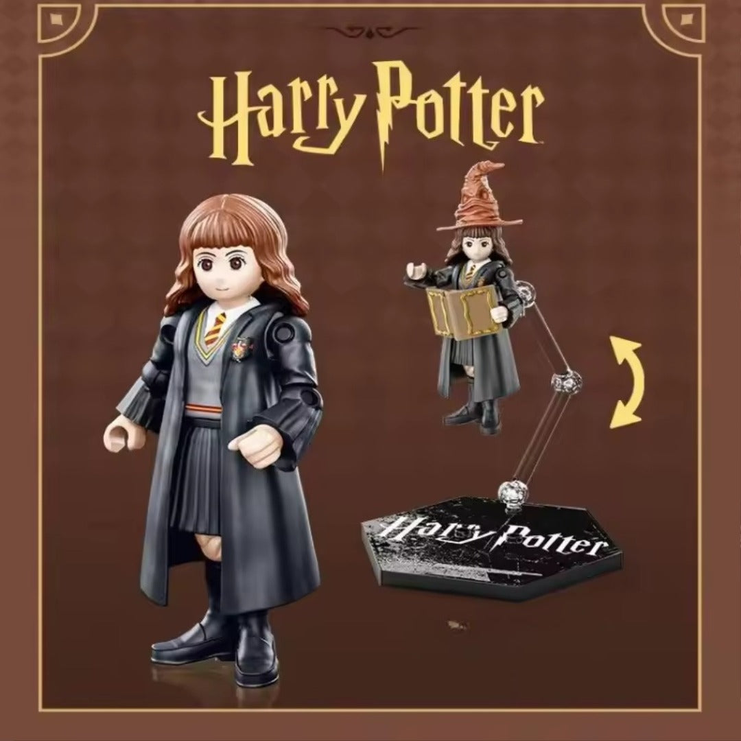 Official Harry Potter 3D DIY Figure Series - Set Of 4 Building Block Kit Toy Decoration - No Cod Allowed On this Product - Prepaid Orders Only