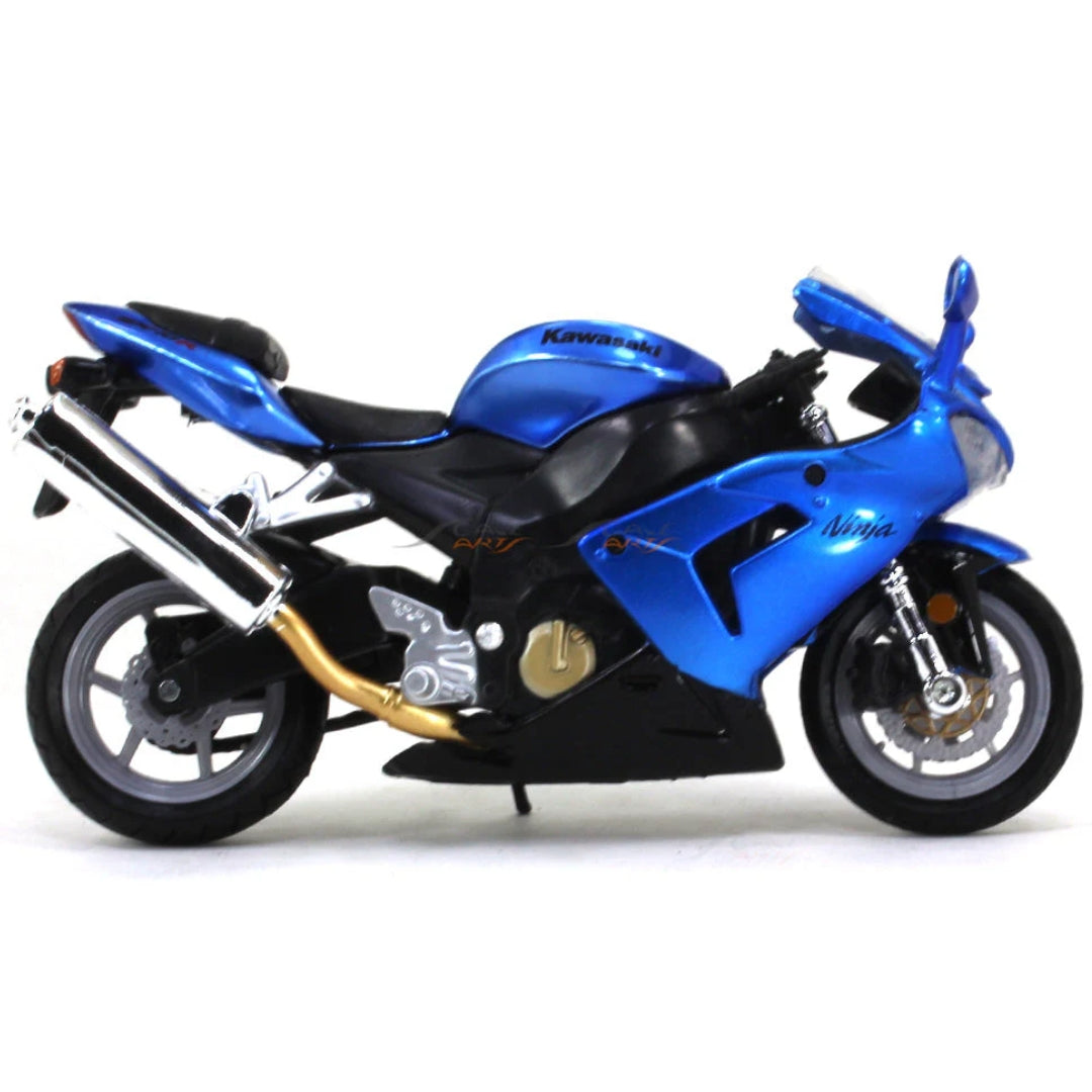 Bburago - 1 : 18 Diecast Scale Model - Official Licensed Product - Kawasaki Ninja ZX-10R