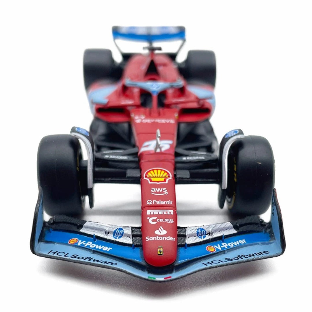 Bburago - 1/43 Diecast Scale Model - F1 2024 Ferrari F1 Team SF-24 - #16 Charles Leclerc
