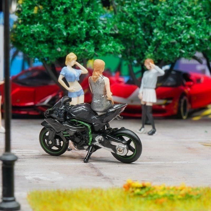 Kawasaki H2R Scale 1:64 Miniature Alloy Model