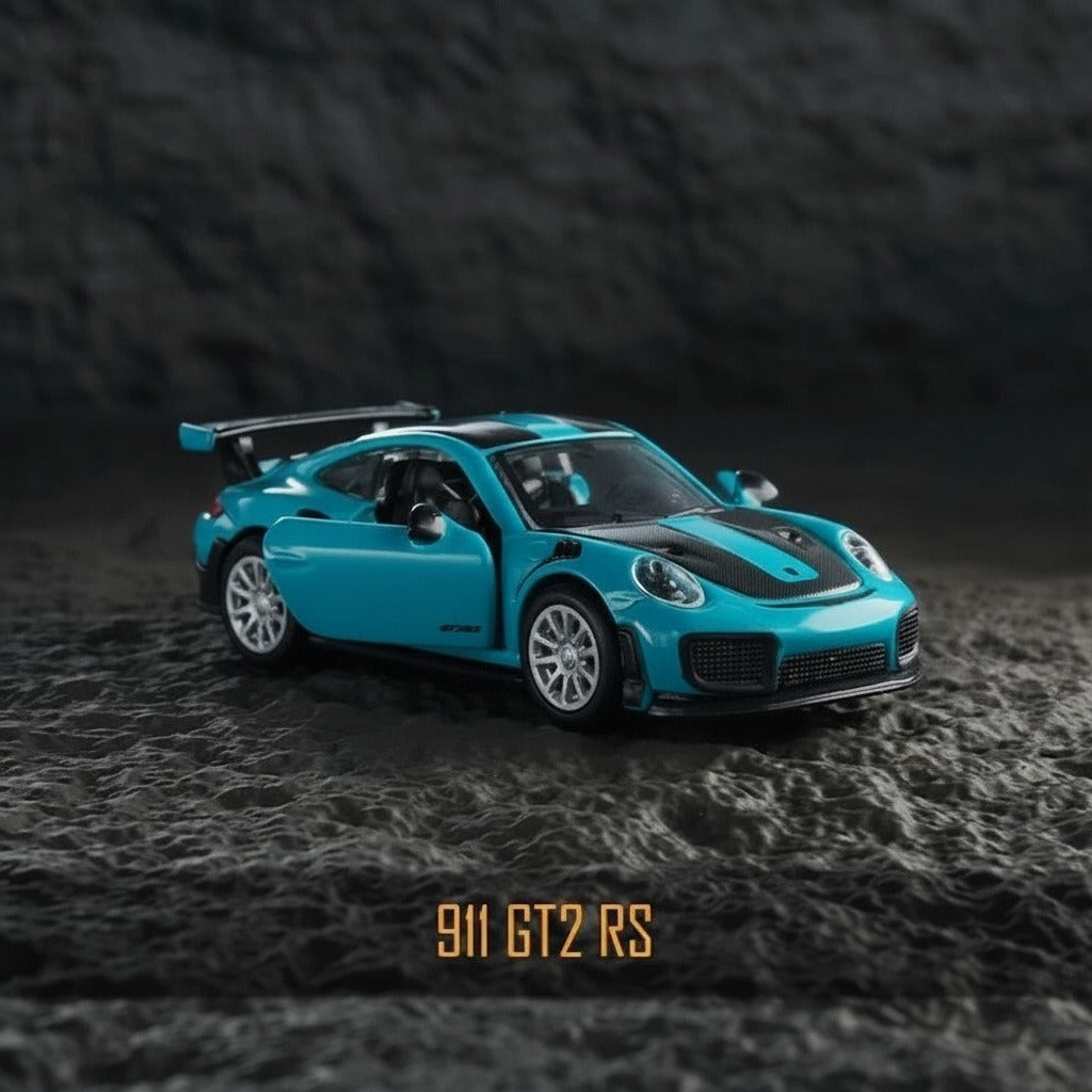 Official Bburago Porsche 911 GT2 RS - 1 : 64 Diecast Scale Model