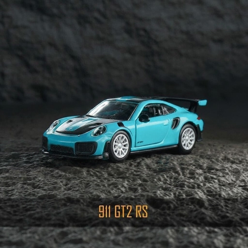 Official Bburago Porsche 911 GT2 RS - 1 : 64 Diecast Scale Model