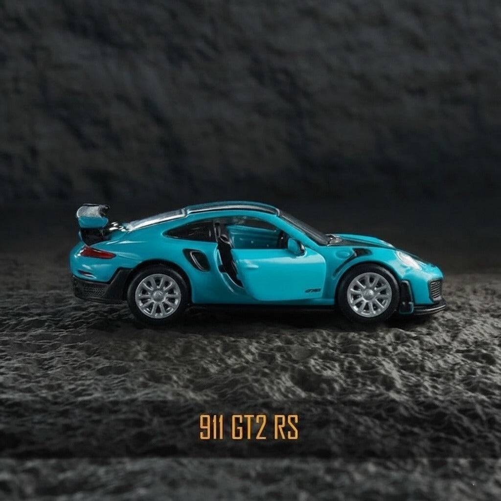 Official Bburago Porsche 911 GT2 RS - 1 : 64 Diecast Scale Model