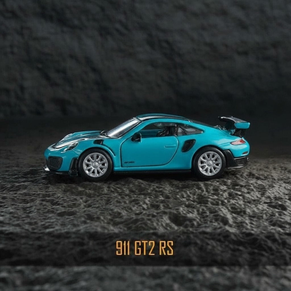 Official Bburago Porsche 911 GT2 RS - 1 : 64 Diecast Scale Model