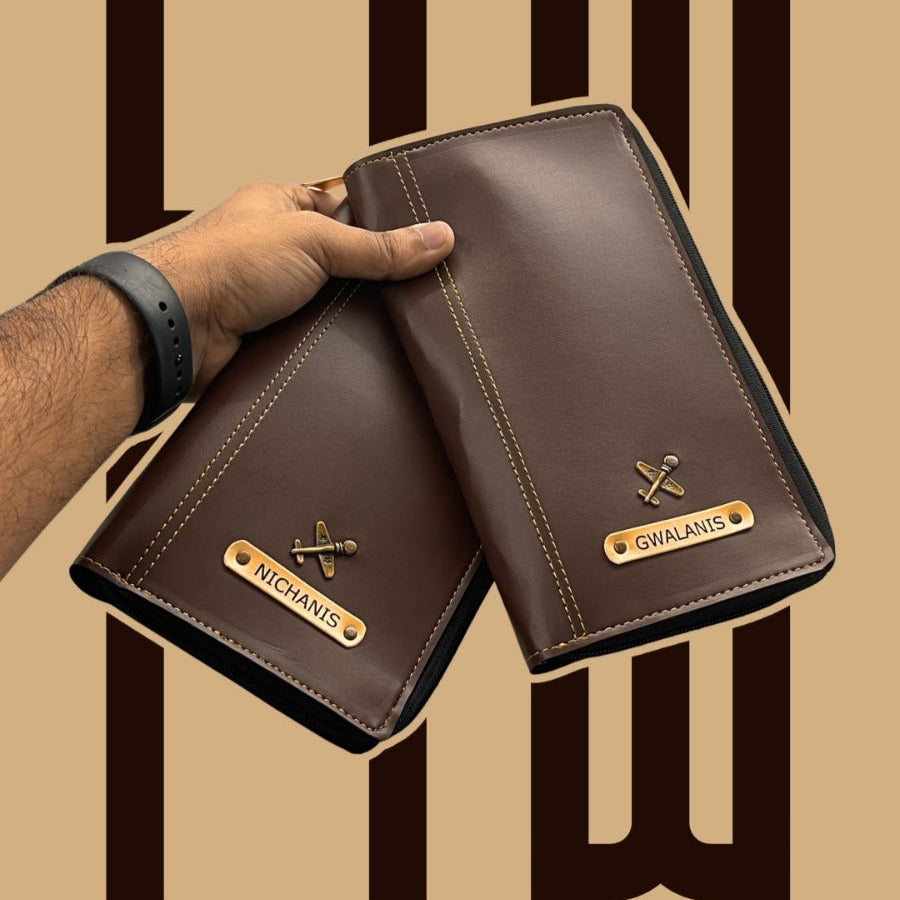 Personalised Family Travel Wallets (No Cod Allowed On This Product) - Prepaid Order Only