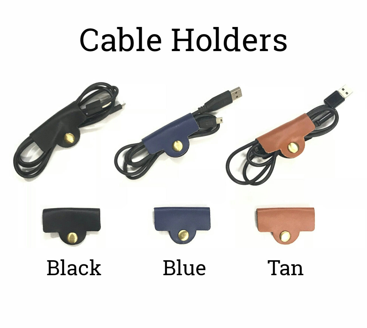 Personalised Cable Holders (Set of 2) (No CASH ON DELIVERY allowed on this product)
