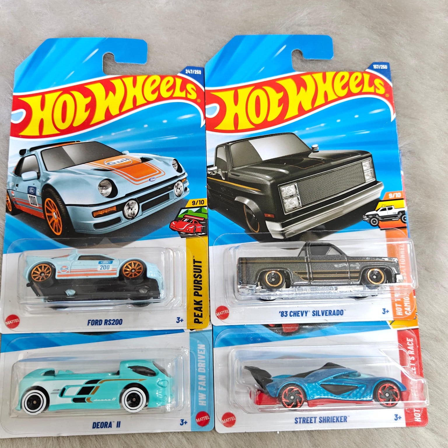 Hot Wheels Combo - Set Of 4
