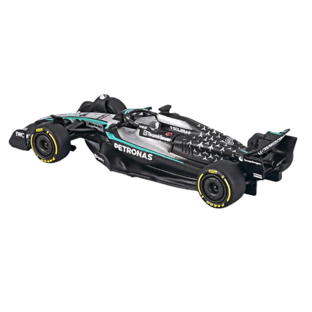 PreOrder Official Bburago 2025 Mercedes-AMG W16 George Russell - Scale 1 : 64 Diecast Scale Model (will be shipped in last week of November)