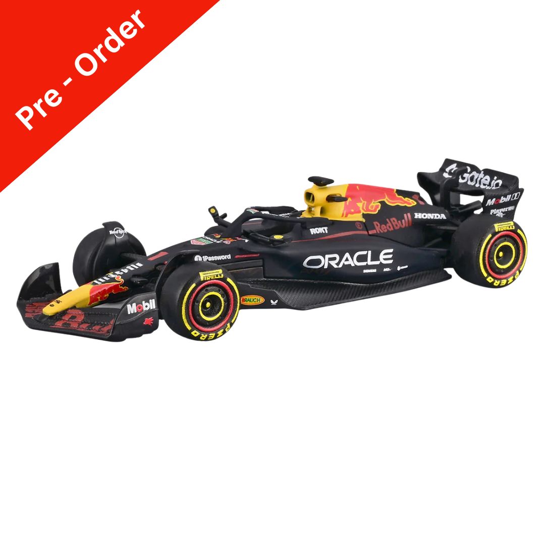 PreOrder Official Bburago 2025 Red Bull RB21 Max Verstappen - Scale 1 : 64 Diecast Scale Model (will be shipped in last week of November)