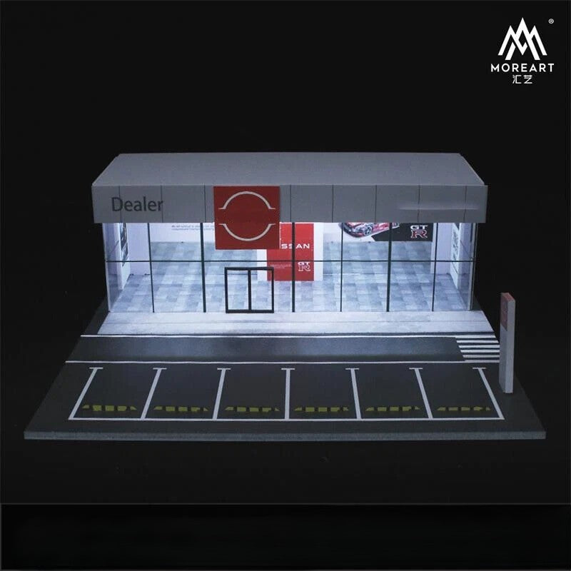 Diorama With Lights for 1:64 Diecast Models (No Cod Allowed On This Product) - Prepaid Orders Only
