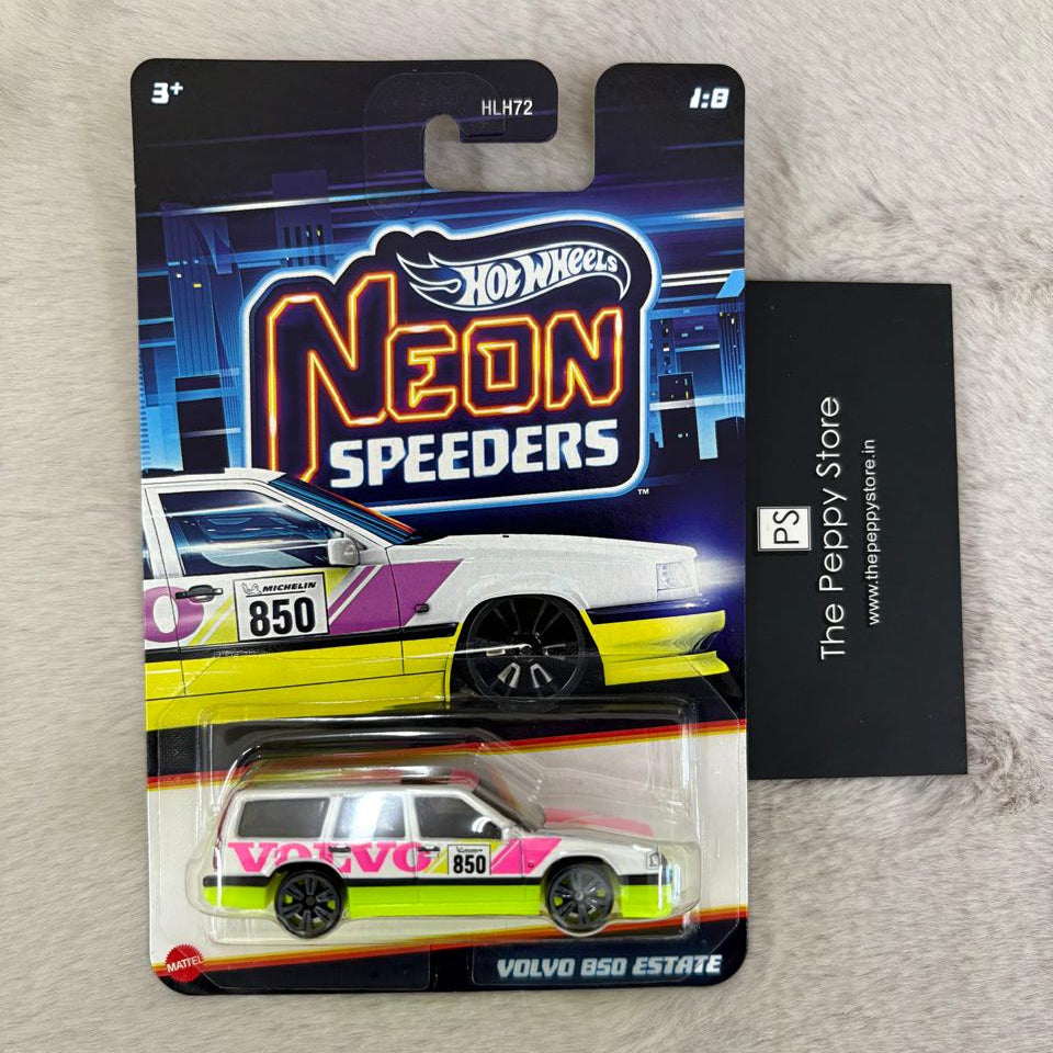 Hot Wheels Imported Neon Speeders Set of 10
