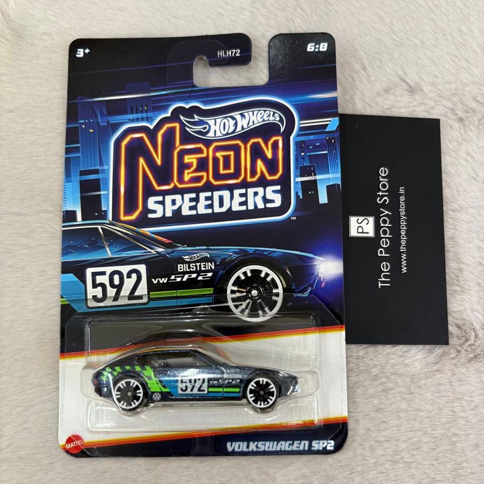 Hot Wheels Imported Neon Speeders Set of 10