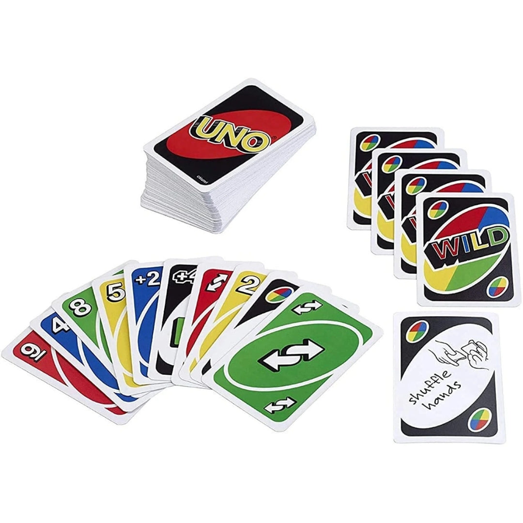 Mattel Imported Uno Greatest Hits 3- Game Gift Pack