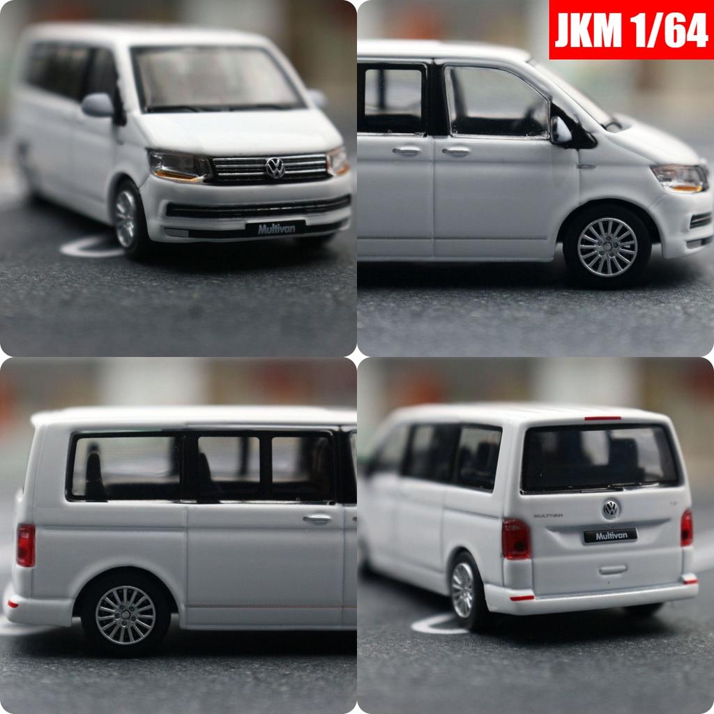JKM Scale 1:64 Diecast Metal Model Car Collection - T6 Multivan MPV Van