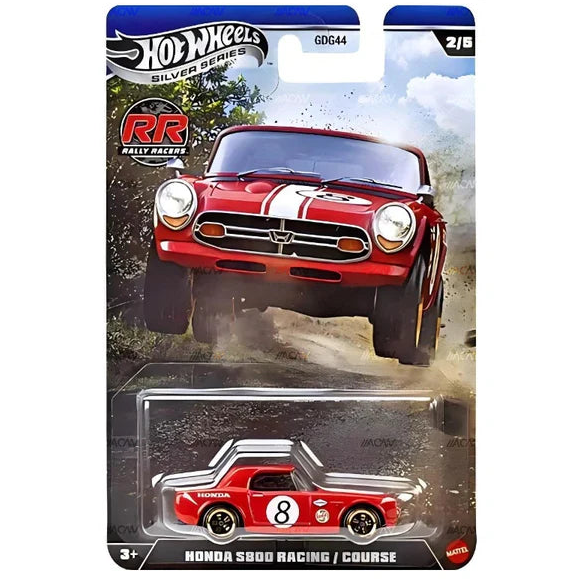 Hot Wheels 2026 Imported Silver Series Rally Racers 1:64 Scale - Set Of 5
