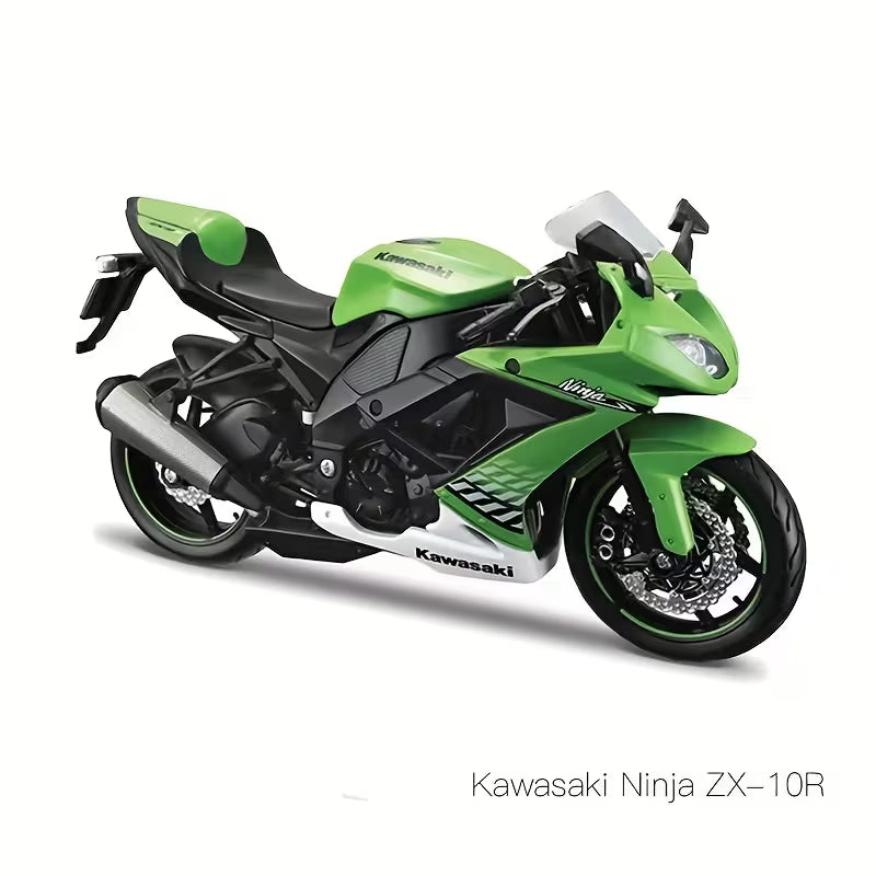 Maisto - 1 : 12 Diecast Scale Model - Official Licensed Product - KAWASAKI NINJA ZX 1OR