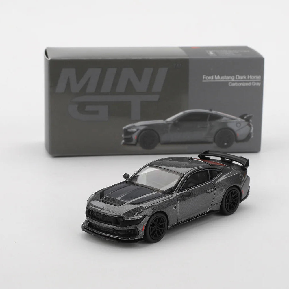 Mini GT Imported Code 957 - Ford Mustang Dark Horse 2024 Carbonized Gray