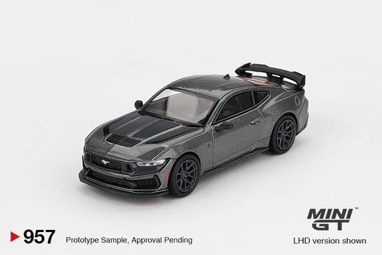 Mini GT Imported Code 957 - Ford Mustang Dark Horse 2024 Carbonized Gray