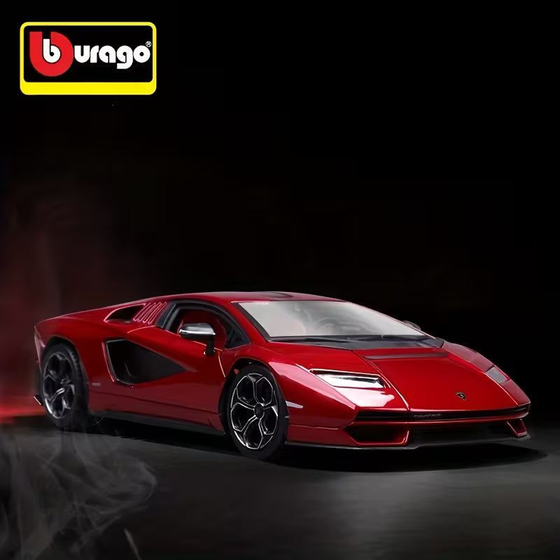 Bburago - 1 : 24 Diecast Scale Model - Official Licensed Product - Lamborghini Countach LPI 800-4
