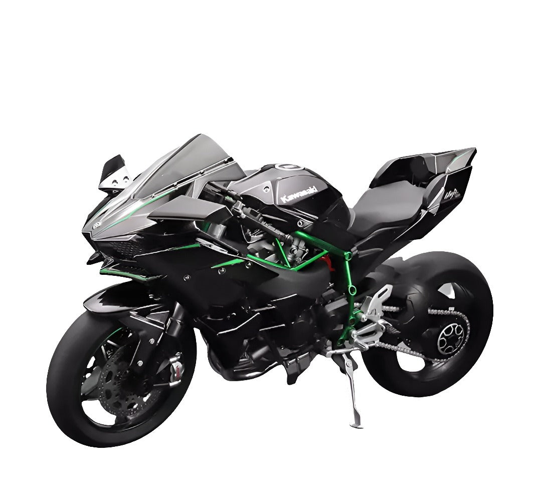 Kawasaki H2R Alloy Model 1:6 Scale (Matte Black)