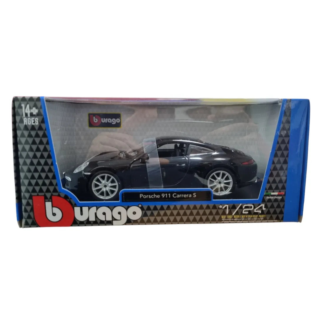 Bburago - 1 : 24 Diecast Scale Model - Official Licensed Product - Porsche 911 Carrera S