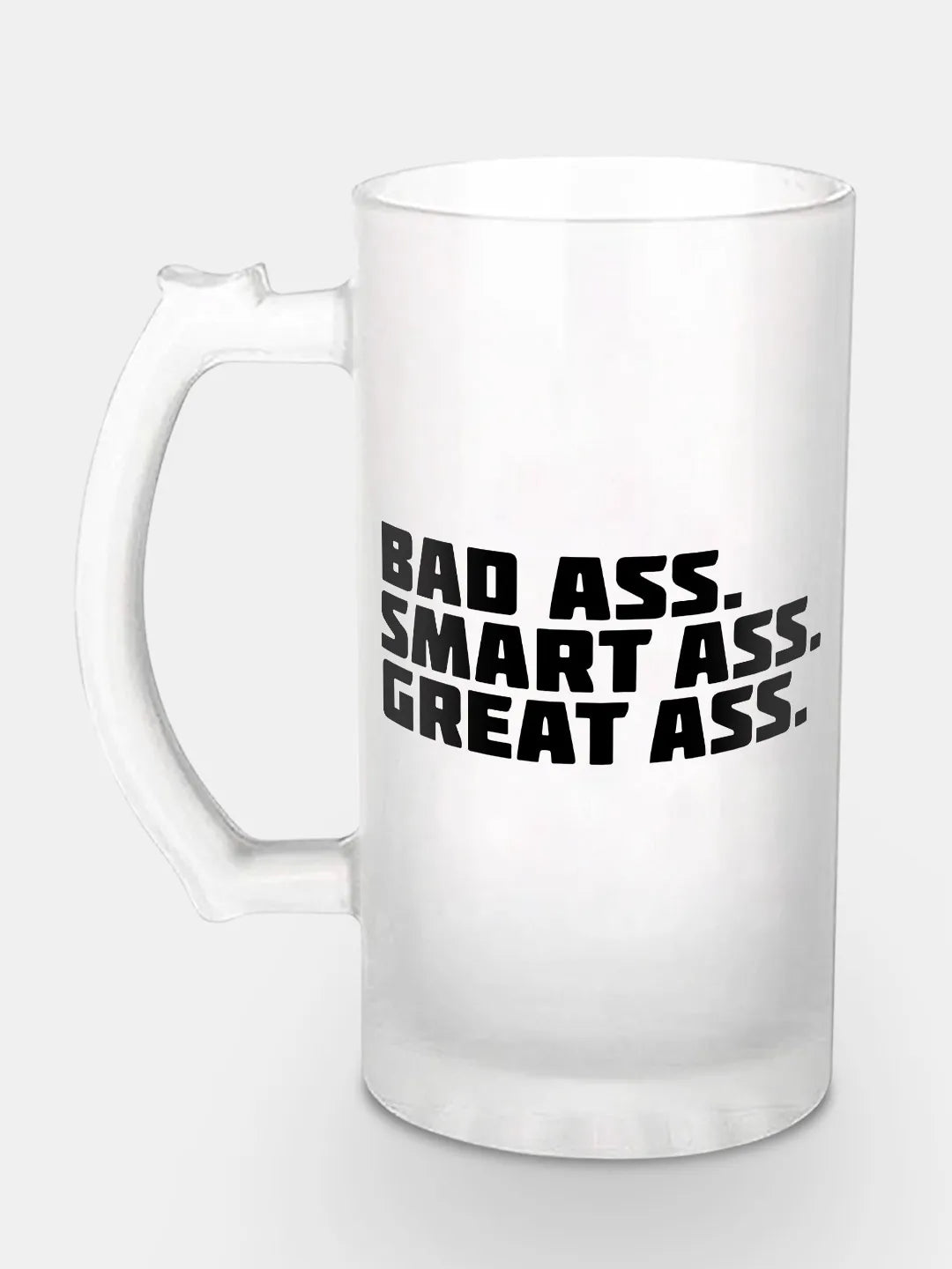Deadpool Frosted Glass Beer Mug - 375 Ml