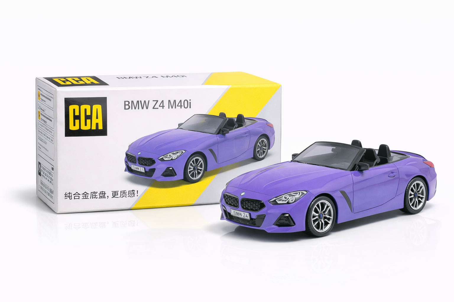 CCA BMW Z4 M40i Diecast Convertible – Premium 1:64 Scale Mini Sports Car Model