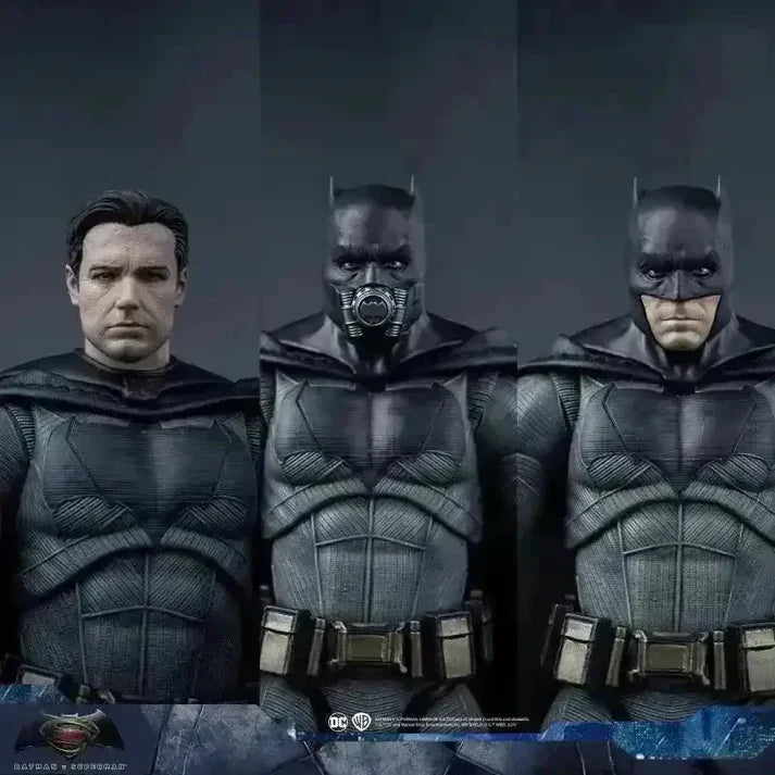 Batman Action Figure With Interchangeable Heads - 20 cm