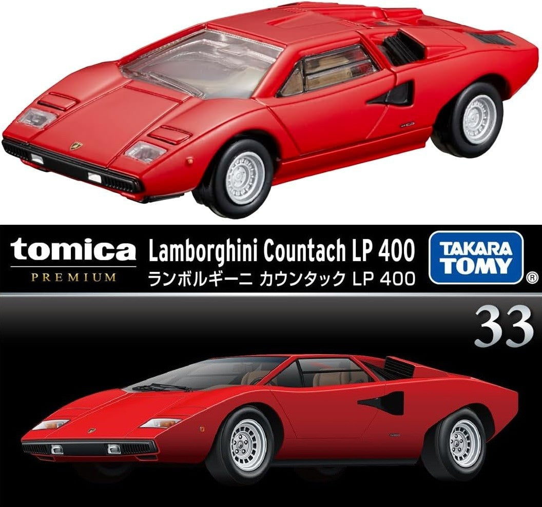 Takara Tomy Tomica Premium Scale 1 : 64 - 33 Lamborghini Countach LP400