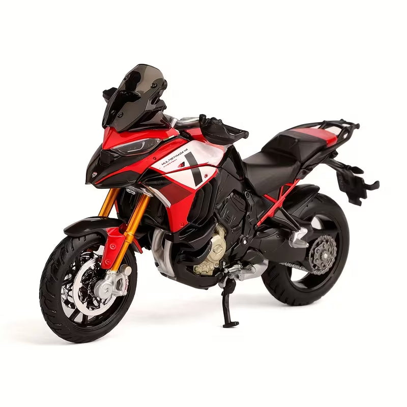 Bburago - 1 : 18 Diecast Scale Model - Official Licensed Product - Ducati Multistrada V4