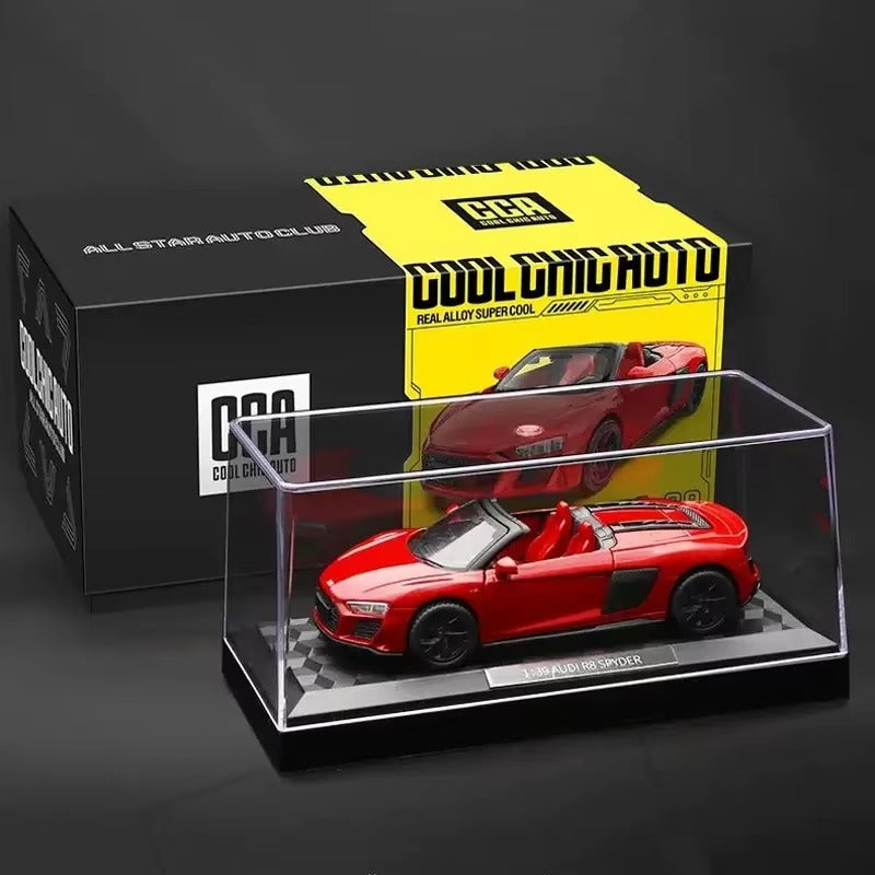 CCA Audi R8 Spyder - box and case