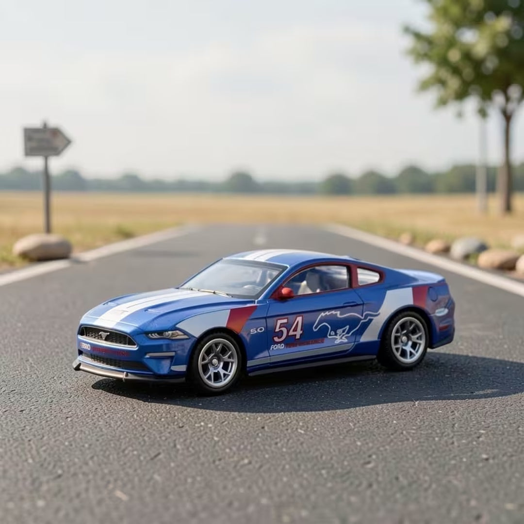 CCA 2018 Ford Mustang GT 1:64 Scale Diecast Model Car 011 - Lifestyle Shot