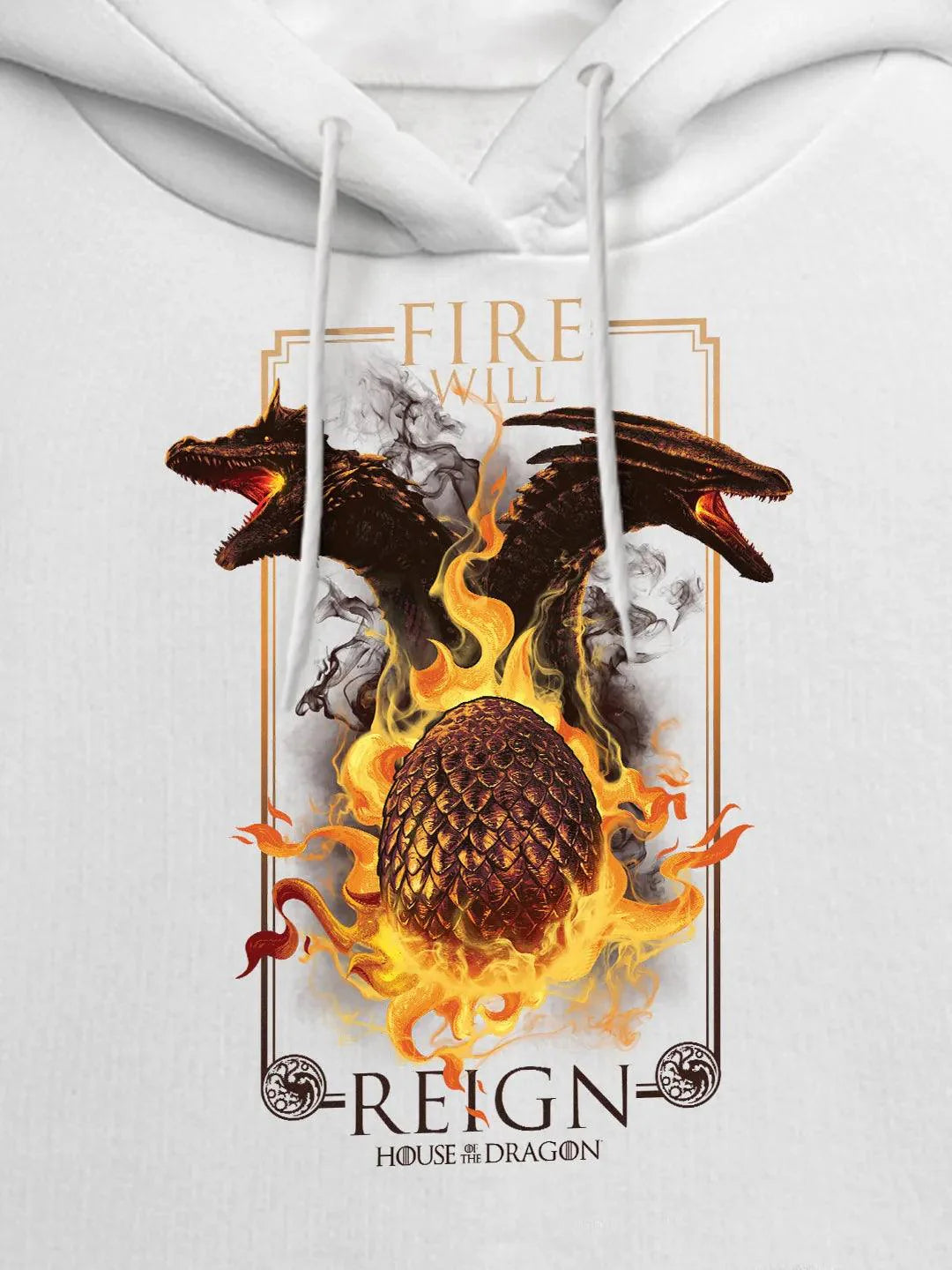 Reign - Women Hoodie White Colour - ThePeppyStore