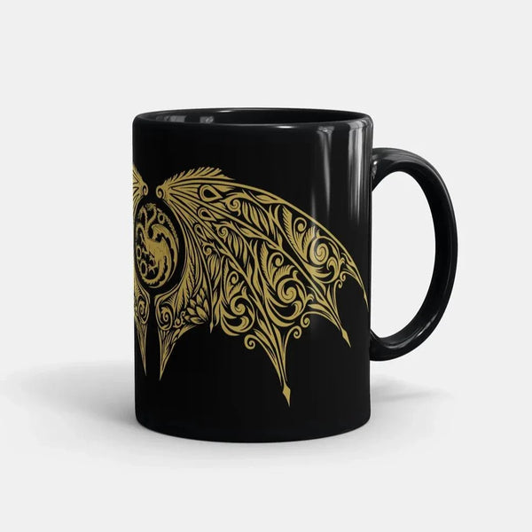 Dragon Wngs - Coffee Mugs Black - ThePeppyStore