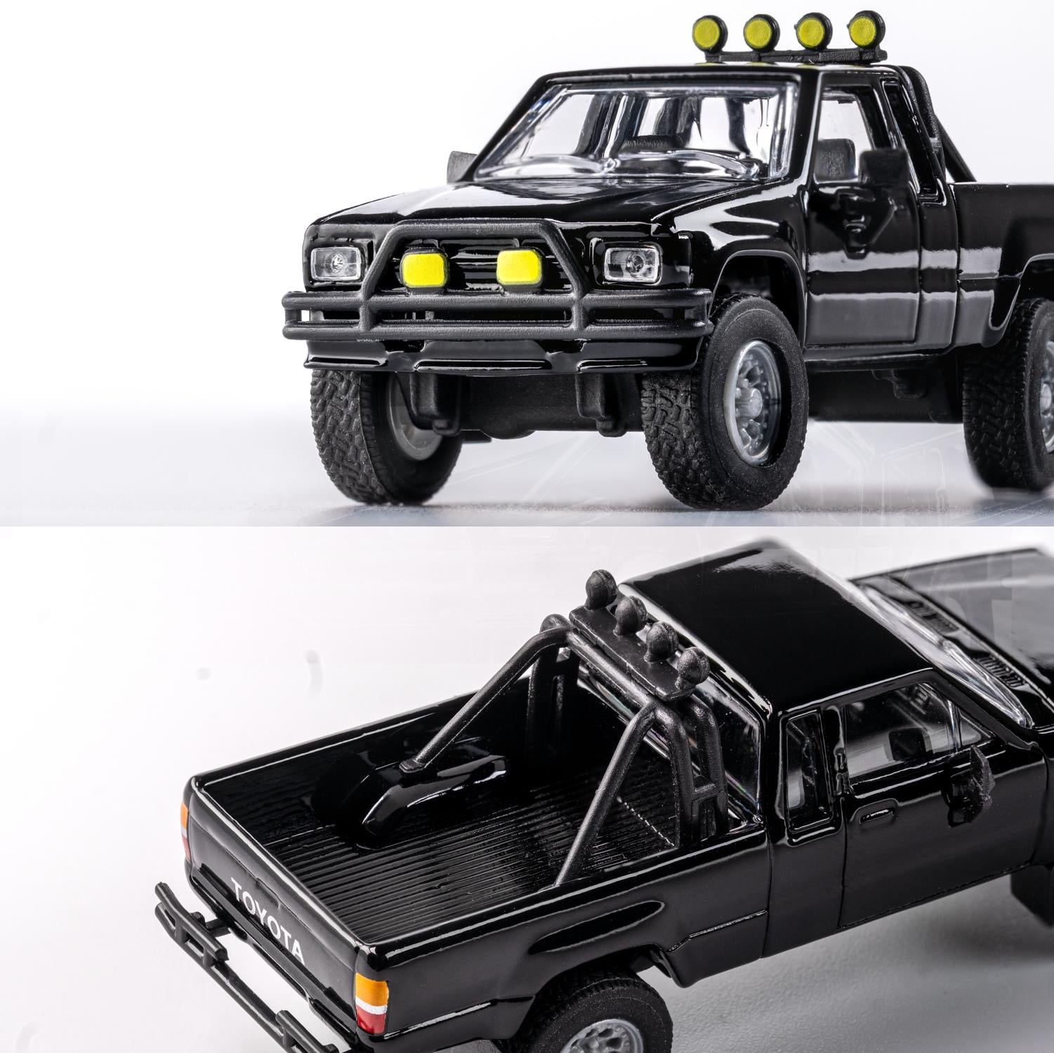Majorette Wave 3 Premium Car Model - 1985 TOYOTA Hilux SR5 Pick UP
