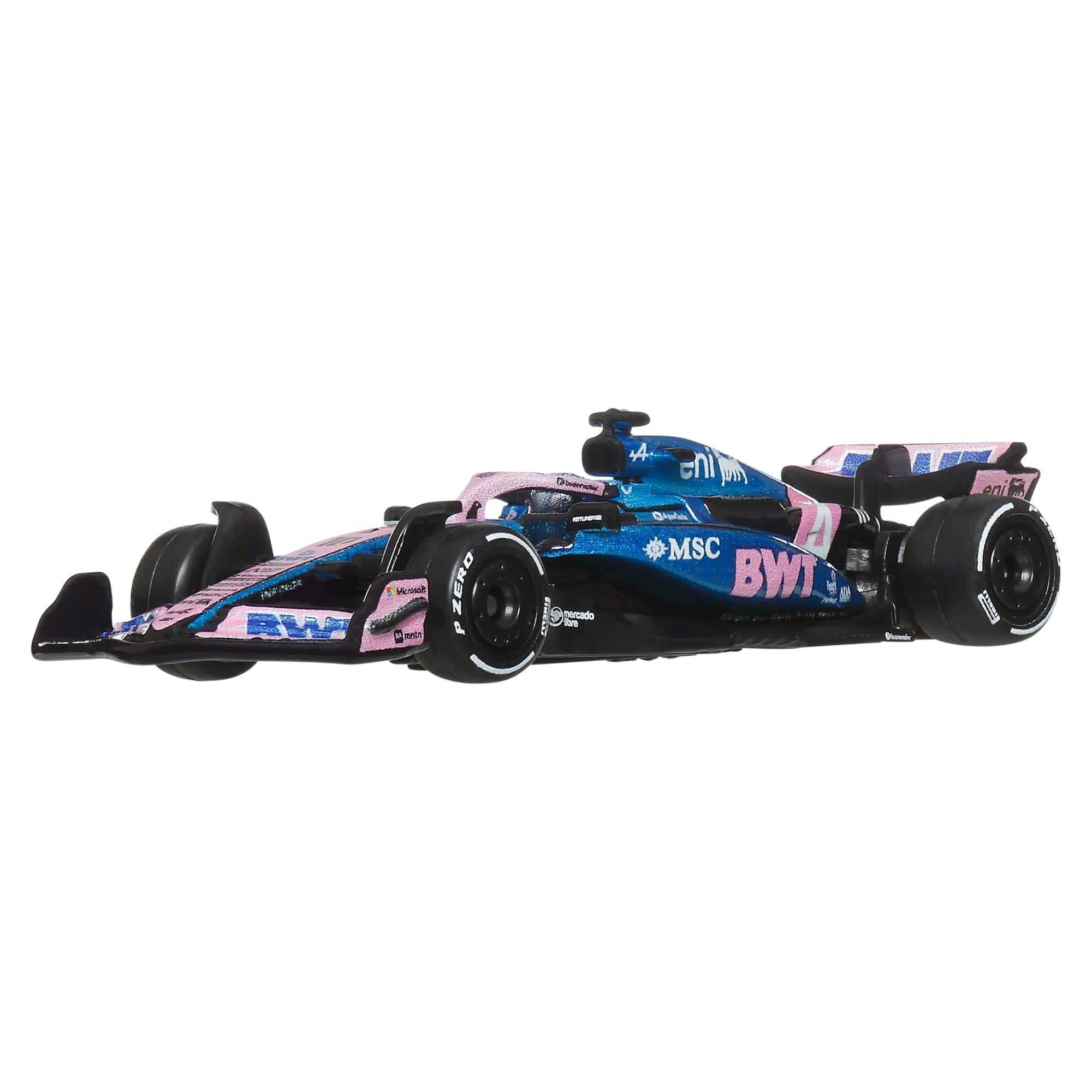Hot Wheels Scale 1:64 Premium Formula F1 2025 Diecast Model Cars - BWT Alpine Formula 1 Team (#10)