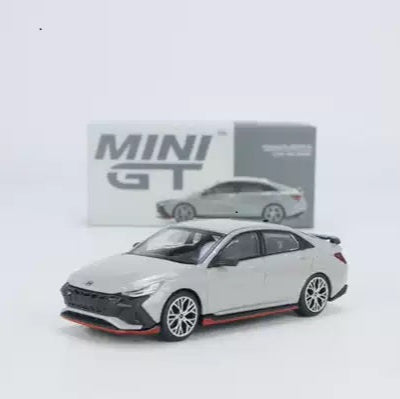 Mini GT Code 386 Hyundai Elantra N Cyber Grey Metallic