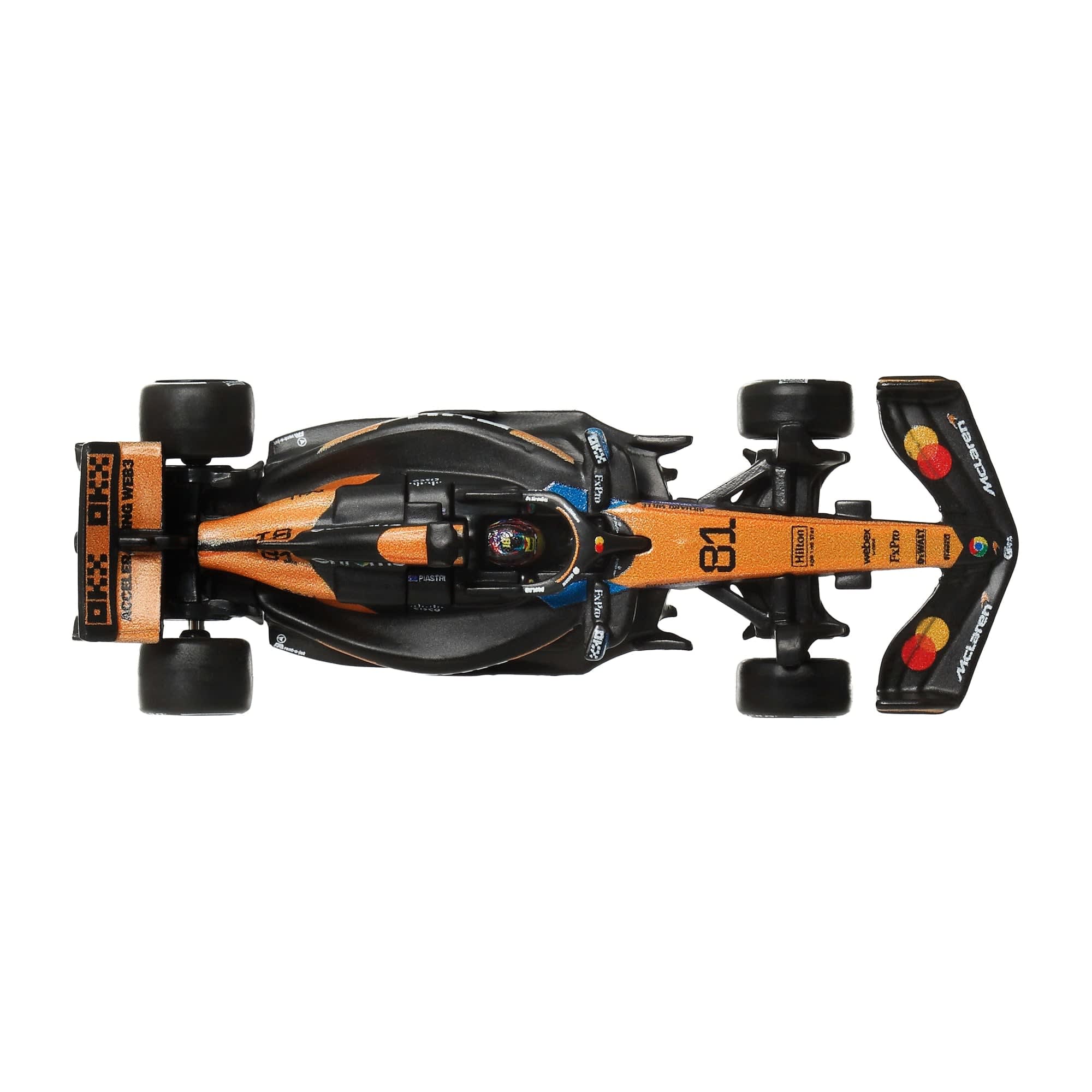 Hot Wheels Scale 1:64 Premium Formula F1 2025 Diecast Model Cars - Mclaren Formula 1 Team (#81)