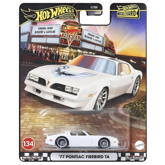 Hot Wheels Boulevard Exclusive Collection - '77 Pontiac Firebird T/A 1:64 Scale Diecast Model Car