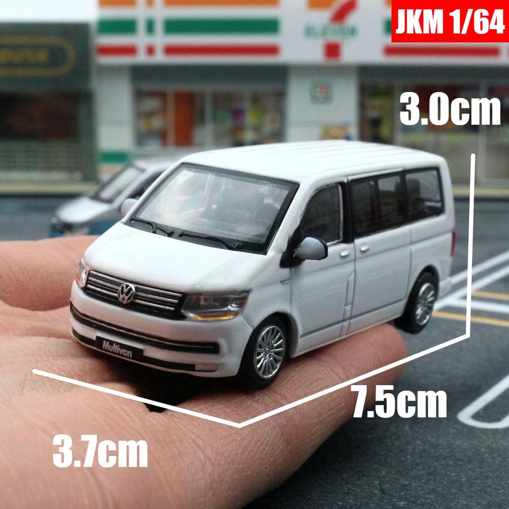 JKM Scale 1:64 Diecast Metal Model Car Collection - T6 Multivan MPV Van