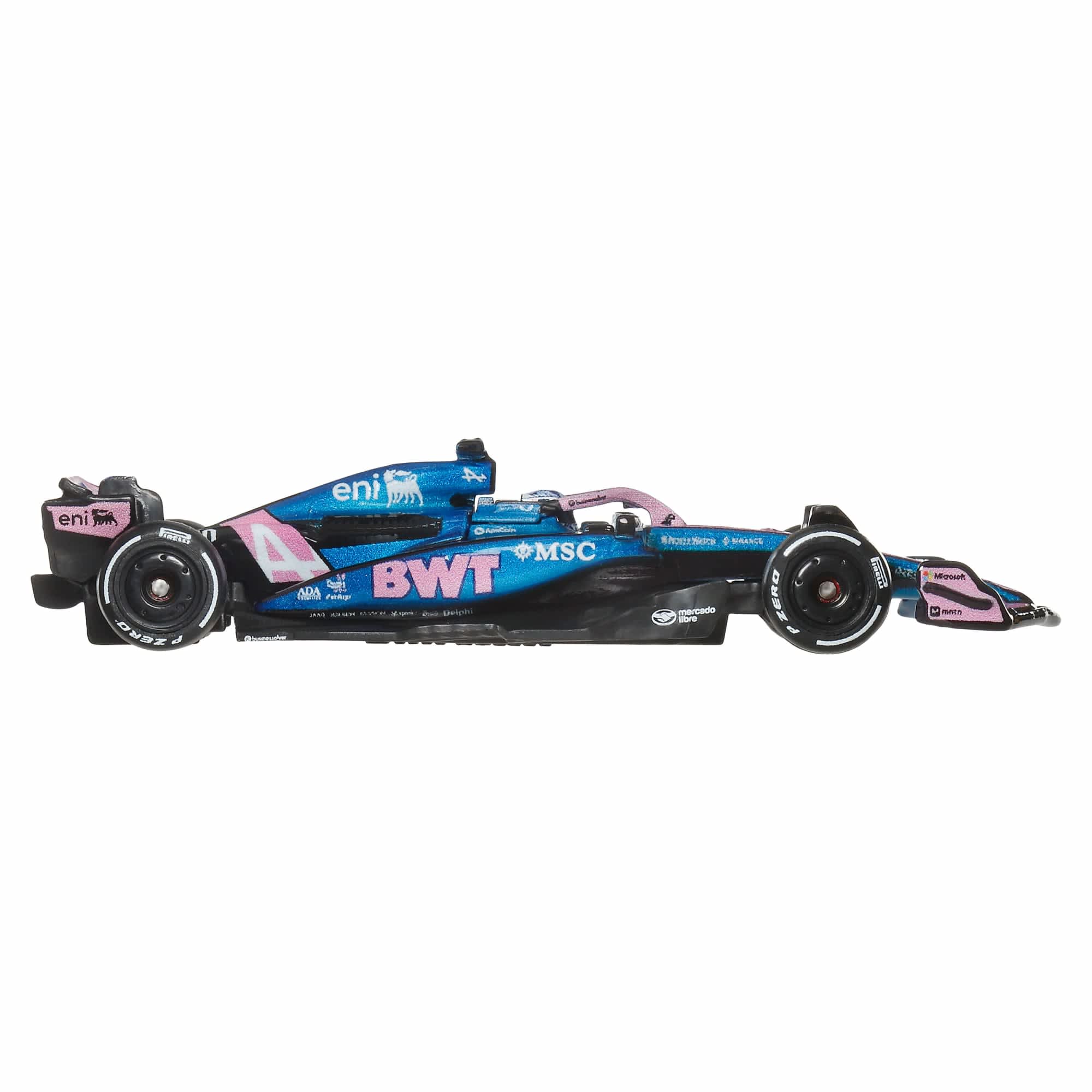 Hot Wheels Scale 1:64 Premium Formula F1 2025 Diecast Model Cars - BWT Alpine Formula 1 Team (#10)