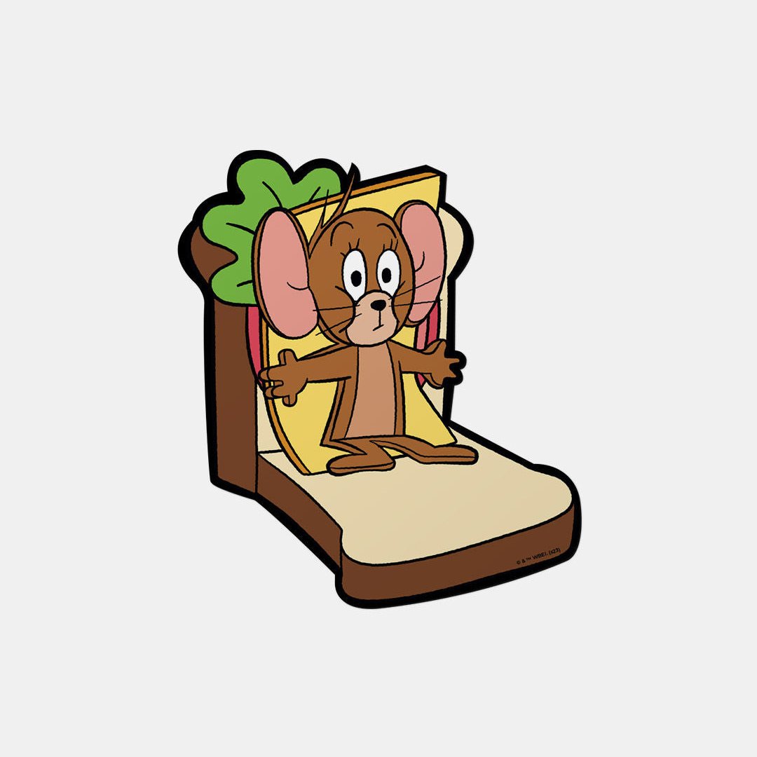 Tom And Jerry - Sandwiched Jerry Fridge Magnet