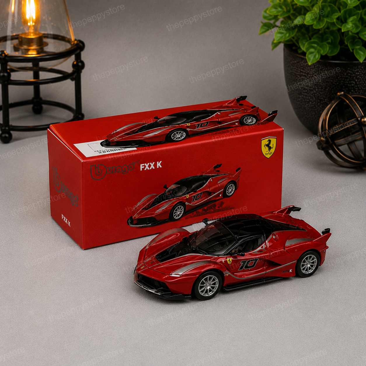 Official Bburago Fxx K Red - 1 : 64 Diecast Scale Model